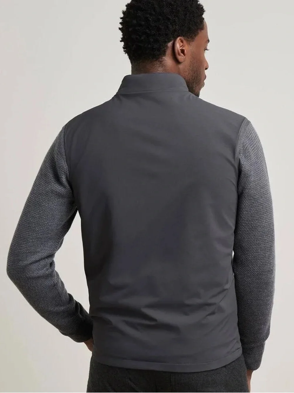 NWT Peter Millar Ryder Reversible Vest: Iridium (Small)